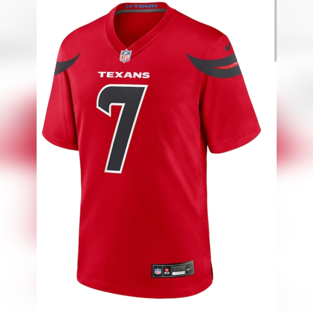Nike- NFL Houston Texans C.J. Stroud Red Alternate Jersey